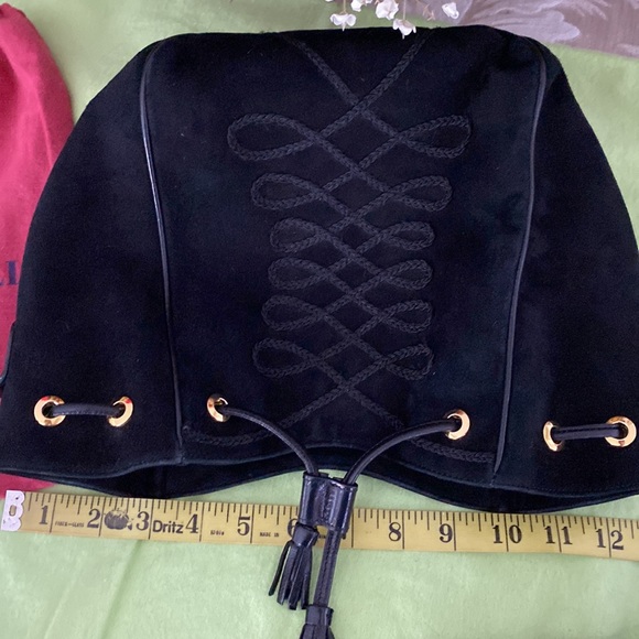 TODAY ONLY BRUNO MAGLI Made in Italy, leather. shoulder and crossbody bag. - Picture 12 of 16